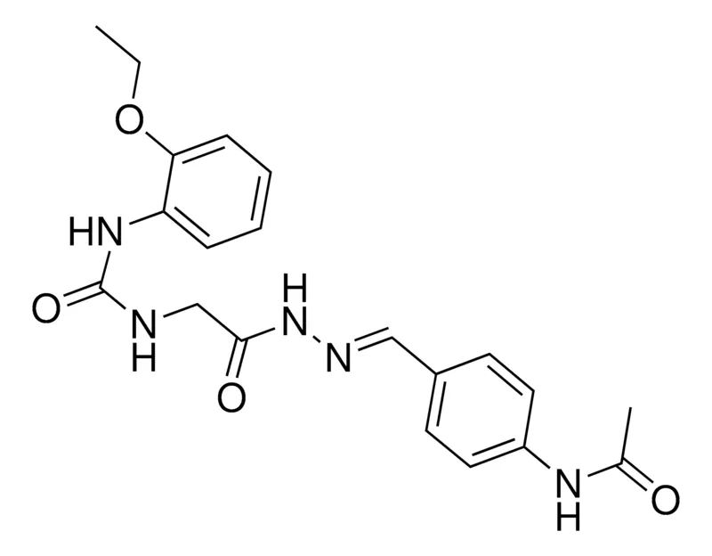 Sigma-Aldrich 2-(3-(2-ETHOXYPHENYL)UREIDO)ACETIC (4-ACETAMIDOBENZYLIDENE)HYDRAZIDE,AldrichCPR
