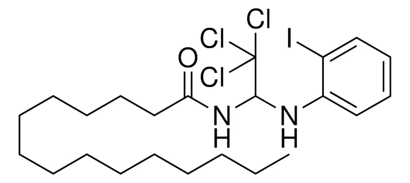 Sigma-Aldrich PENTADECANOIC ACID (2,2,2-TRICHLORO-1-(2-IODO-PHENYLAMINO)-ETHYL)-AMIDE,AldrichCPR