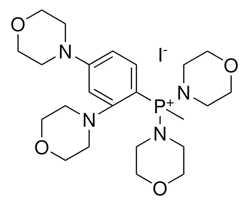 Sigma-Aldrich (2,4-DI-MORPHOLIN-4-YL-PHENYL)-METHYL-DI-MORPHOLIN-4-YL-PHOSPHONIUM, IODIDE,AldrichCPR