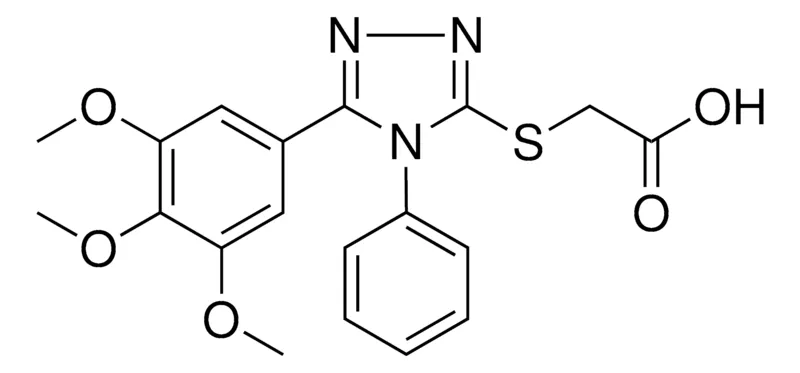 Sigma-Aldrich (4-PH-5-(3,4,5-TRIMETHOXY-PHENYL)-4H-(1,2,4)TRIAZOL-3-YLSULFANYL)-ACETIC ACID,AldrichCPR