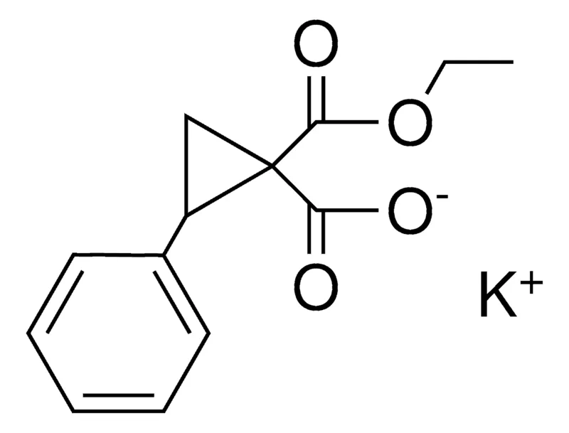 Sigma-Aldrich ETHYL 1-CARBOXY-2-PHENYL-1-CYCLOPROPANECARBOXYLATE, POTASSIUM SALT,AldrichCPR