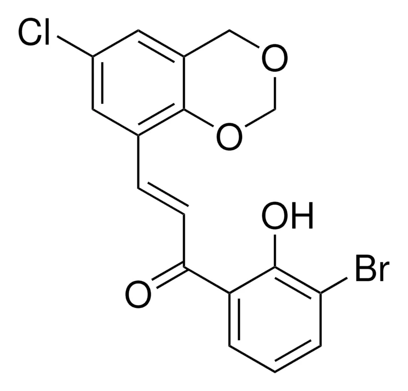 Sigma-Aldrich 1-(3-BROMO-2-HYDROXY-PHENYL)-3-(6-CHLORO-4H-BENZO(1,3)DIOXIN-8-YL)-PROPENONE,AldrichCPR