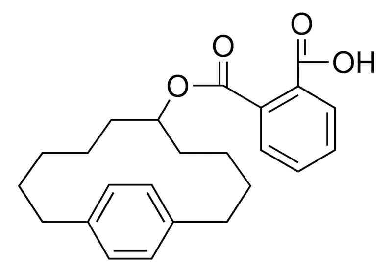 Sigma-Aldrich PHTHALIC ACID MONO-BICYCLO(10.2.2)HEXADECA-1(15),12(16),13-TRIEN-6-YL ESTER,AldrichCPR