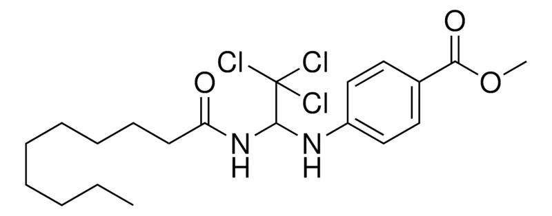 Sigma-Aldrich 4-(2,2,2-TRICHLORO-1-DECANOYLAMINO-ETHYLAMINO)-BENZOIC ACID METHYL ESTER,AldrichCPR