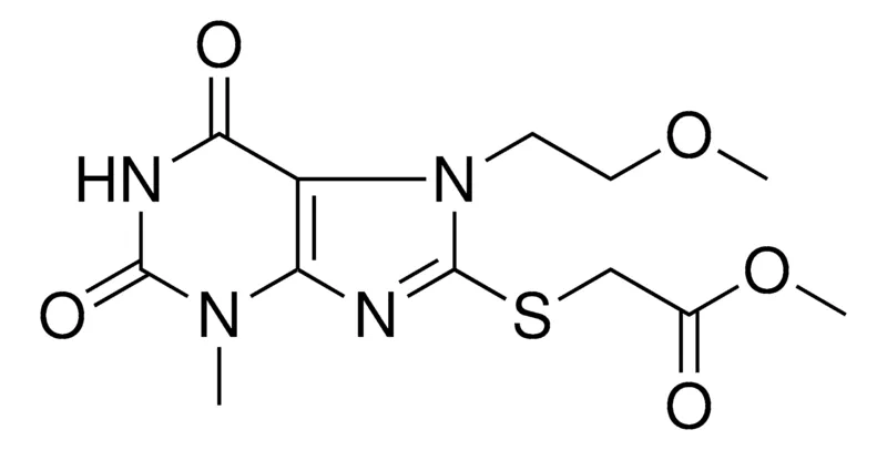 Sigma-Aldrich ME ((7-(2-MEO-ET)-3-ME-2,6-DIOXO-2,3,6,7-TETRAHYDRO-1H-PURIN-8-YL)THIO)ACETATE,AldrichCPR