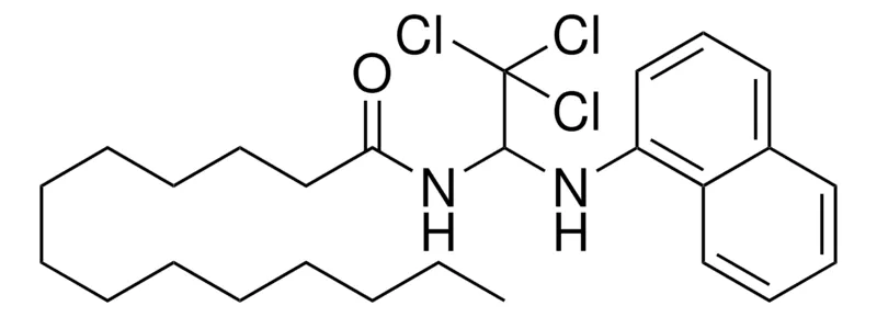 Sigma-Aldrich TETRADECANOIC ACID (2,2,2-TRICHLORO-1-(NAPHTHALEN-1-YLAMINO)-ETHYL)-AMIDE,AldrichCPR