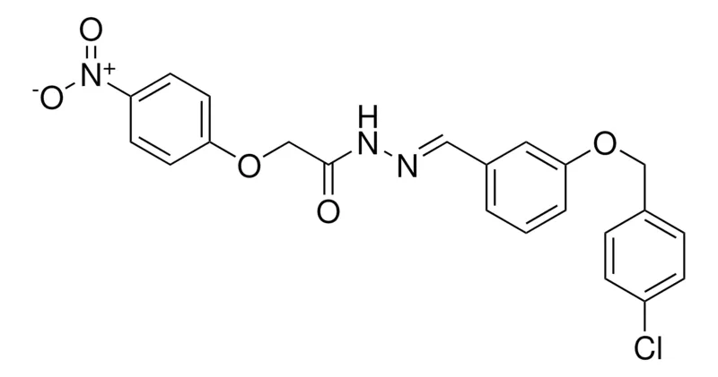 Sigma-Aldrich N'-(3-((4-CHLOROBENZYL)OXY)BENZYLIDENE)-2-(4-NITROPHENOXY)ACETOHYDRAZIDE,AldrichCPR