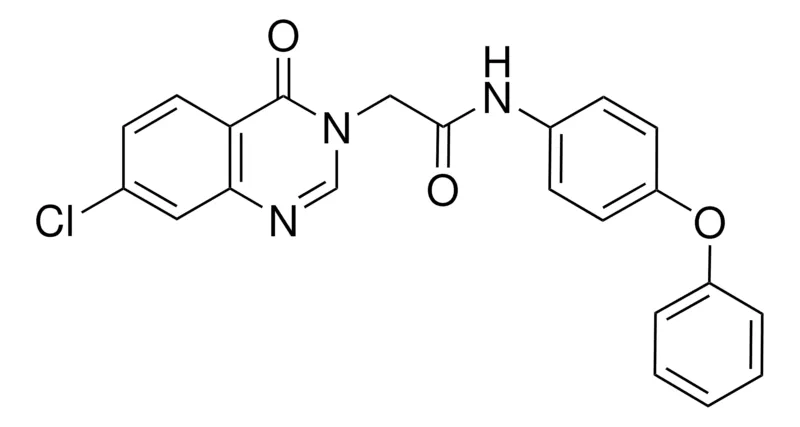 Sigma-Aldrich 2-(7-CHLORO-4-OXO-3(4H)-QUINAZOLINYL)-N-(4-PHENOXYPHENYL)ACETAMIDE,AldrichCPR