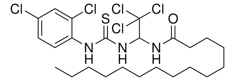 Sigma-Aldrich PENTADECANOIC ACID (2,2,2-TRICHLORO-1-(3-(2,4-DICHLORO-PH)-THIOUREIDO)-ET)-AMIDE,AldrichCPR