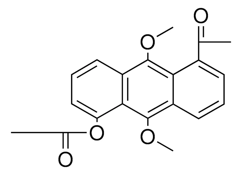 Sigma-Aldrich ACETIC ACID 5-ACETYL-9,10-DIMETHOXY-ANTHRACEN-1-YL ESTER,AldrichCPR