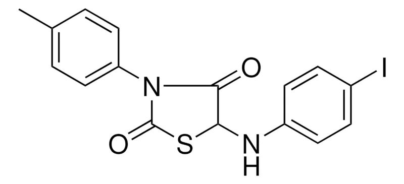 Sigma-Aldrich 5-(4-IODO-PHENYLAMINO)-3-P-TOLYL-THIAZOLIDINE-2,4-DIONE,AldrichCPR