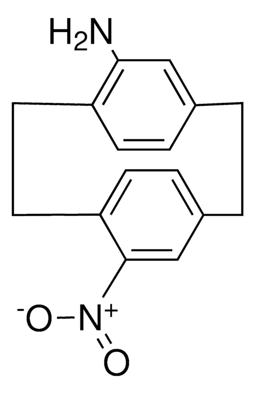Sigma-Aldrich 12-NITRO-TRICYCLO(8.2.2.2(4,7))HEXADECA-1(13),4,6,10(14),11,15-HEXAEN-5-YLAMINE,AldrichCPR