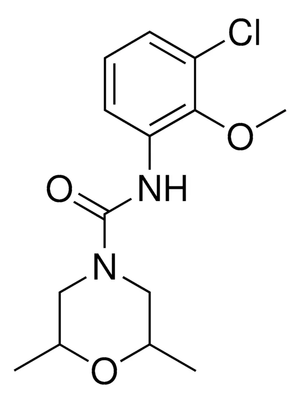 Sigma-Aldrich 4-(N-(3-CHLORO-2-METHOXYPHENYL)CARBAMOYL)-2,6-DIMETHYLMORPHOLINE,AldrichCPR
