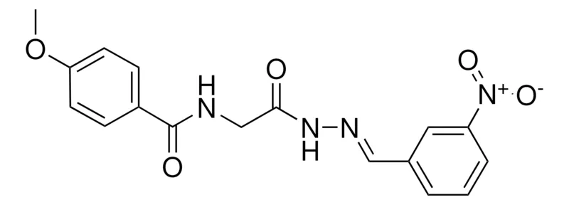 Sigma-Aldrich 4-METHOXY-N-(2-(2-(3-NITROBENZYLIDENE)HYDRAZINO)-2-OXOETHYL)BENZAMIDE，AldrichCPR