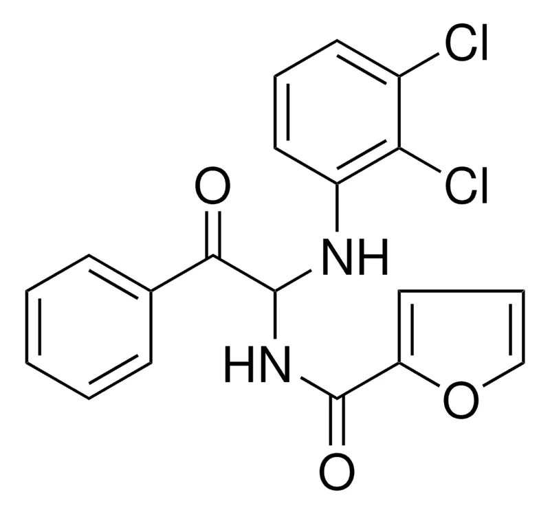Sigma-Aldrich FURAN-2-CARBOXYLIC ACID (1-(2,3-DICHLORO-PHENYLAMINO)-2-OXO-2-PH-ETHYL)-AMIDE,AldrichCPR