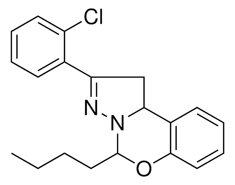 Sigma-Aldrich 4-BUTYL-2-(2-CHLORO-PH)-1,9B-DIHYDRO-5-OXA-3,3A-DIAZA-CYCLOPENTA(A)NAPHTHALENE,AldrichCPR