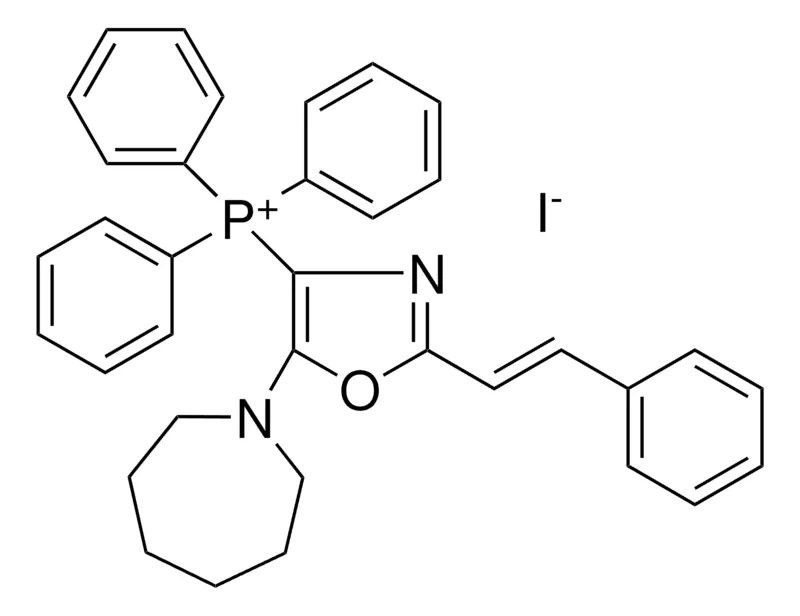 Sigma-Aldrich (5-AZEPAN-1-YL-2-STYRYL-OXAZOL-4-YL)-TRIPHENYL-PHOSPHONIUM, IODIDE，AldrichCPR