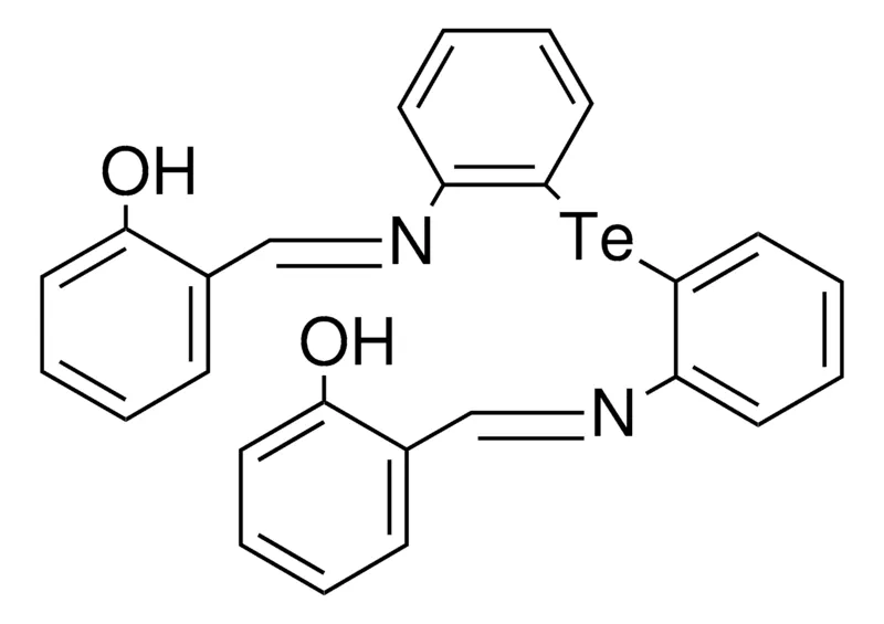 Sigma-Aldrich 2-[(E)-({2-[(2-{[(E)-(2-HYDROXYPHENYL)METHYLIDENE]AMINO}PHENYL)TELLANYL]PHENYL}IMINO)METHYL]PHENOL，AldrichCPR
