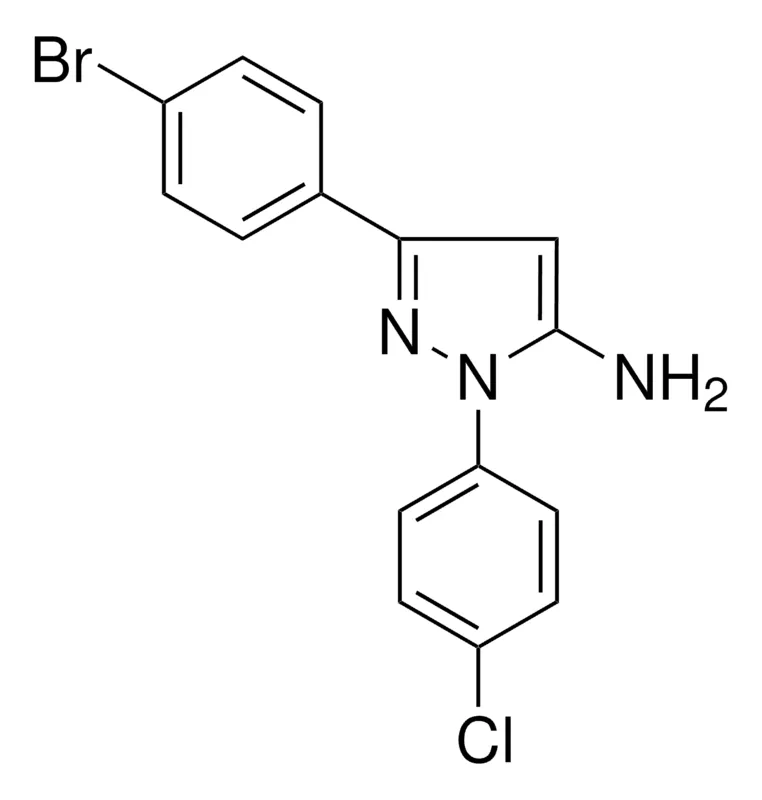 Sigma-Aldrich 3-(4-BROMOPHENYL)-1-(4-CHLOROPHENYL)-1H-PYRAZOL-5-AMINE,AldrichCPR