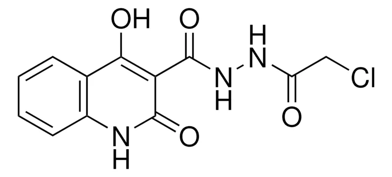Sigma-Aldrich 4-HO-2-OXO-1,2-DIHYDRO-QUINOLINE-3-CARBOXYLIC ACID N'-CHLOROACETYL-HYDRAZIDE,AldrichCPR