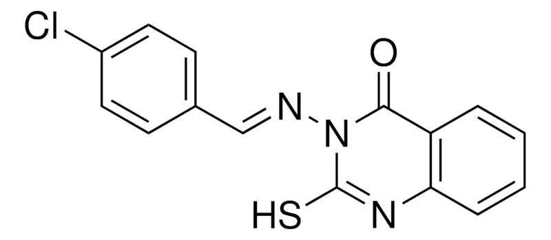 Sigma-Aldrich 3-((4-CHLORO-BENZYLIDENE)-AMINO)-2-MERCAPTO-3H-QUINAZOLIN-4-ONE,AldrichCPR