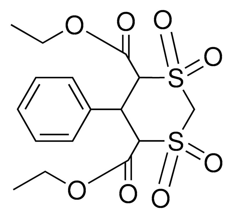 Sigma-Aldrich 1,1,3,3-TETRAOXO-5-PHENYL-,-(1,3)DITHIANE-4,6-DICARBOXYLIC ACID DIETHYL ESTER,AldrichCPR