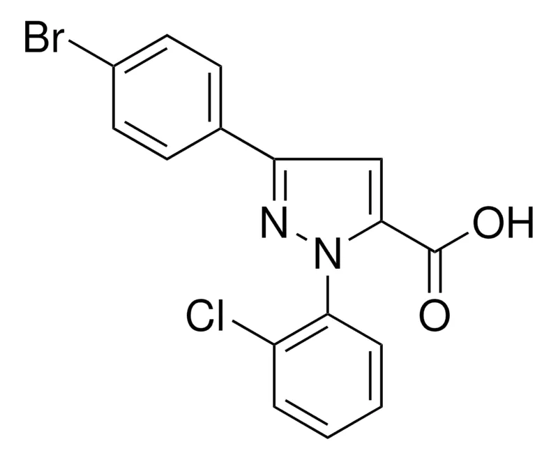 Sigma-Aldrich 3-(4-BROMOPHENYL)-1-(2-CHLOROPHENYL)-1H-PYRAZOLE-5-CARBOXYLIC ACID,AldrichCPR