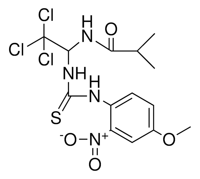 Sigma-Aldrich N-(2,2,2-TRICHLORO-1-(3-(4-MEO-2-NITRO-PHENYL)-THIOUREIDO)-ETHYL)-ISOBUTYRAMIDE,AldrichCPR
