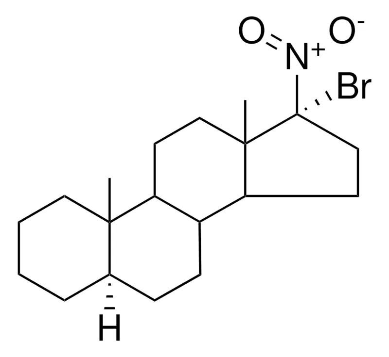 Sigma-Aldrich 17-ALPHA-BROMO-17-BETA-NITRO-5-ALPHA-ANDROSTANE,AldrichCPR