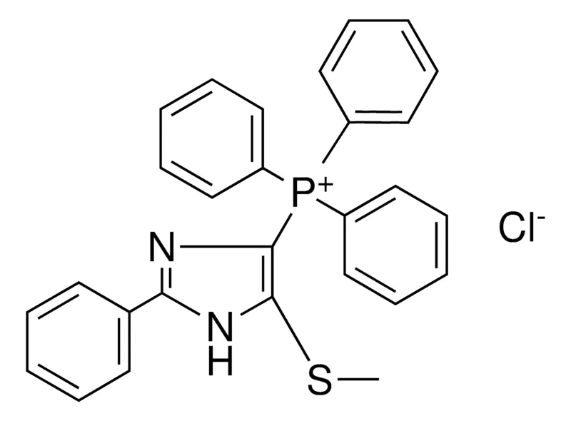Sigma-Aldrich (5-METHYLSULFANYL-2-PHENYL-1H-IMIDAZOL-4-YL)-TRIPHENYL-PHOSPHONIUM, CHLORIDE，AldrichCPR