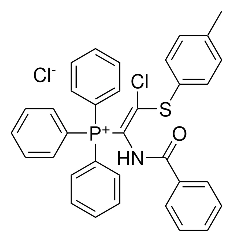 Sigma-Aldrich (1-BENZOYLAMINO-2-CL-2-P-TOLYLSULFANYL-VINYL)-TRIPHENYL-PHOSPHONIUM, CHLORIDE,AldrichCPR