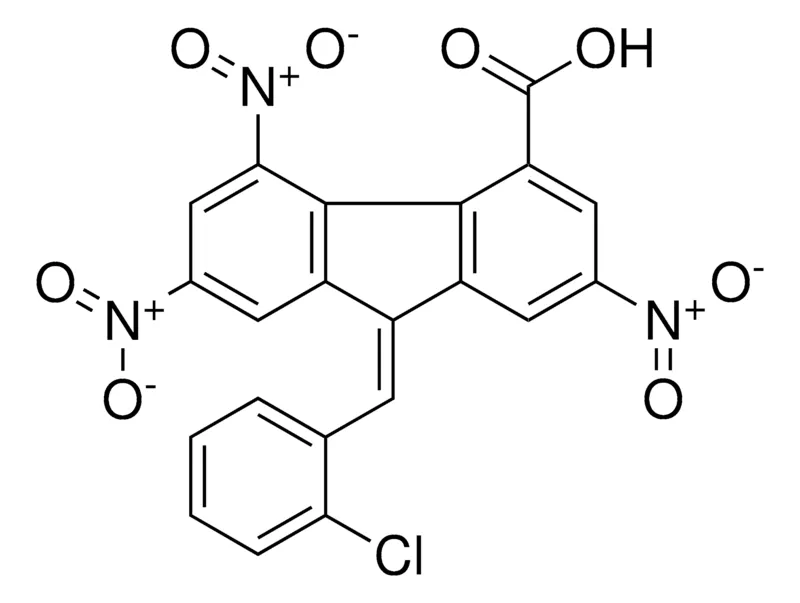 Sigma-Aldrich 9-(2-CHLORO-BENZYLIDENE)-2,5,7-TRINITRO-9H-FLUORENE-4-CARBOXYLIC ACID,AldrichCPR