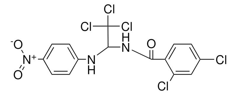 Sigma-Aldrich 2,4-DICHLORO-N-(2,2,2-TRICHLORO-1-(4-NITRO-PHENYLAMINO)-ETHYL)-BENZAMIDE,AldrichCPR