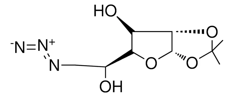 Sigma-Aldrich 5-(2-AZIDO-1-HYDROXY-ETHYL)-2,2-DIMETHYL-TETRAHYDRO-FURO(2,3-D)(1,3)DIOXOL-6-OL,AldrichCPR