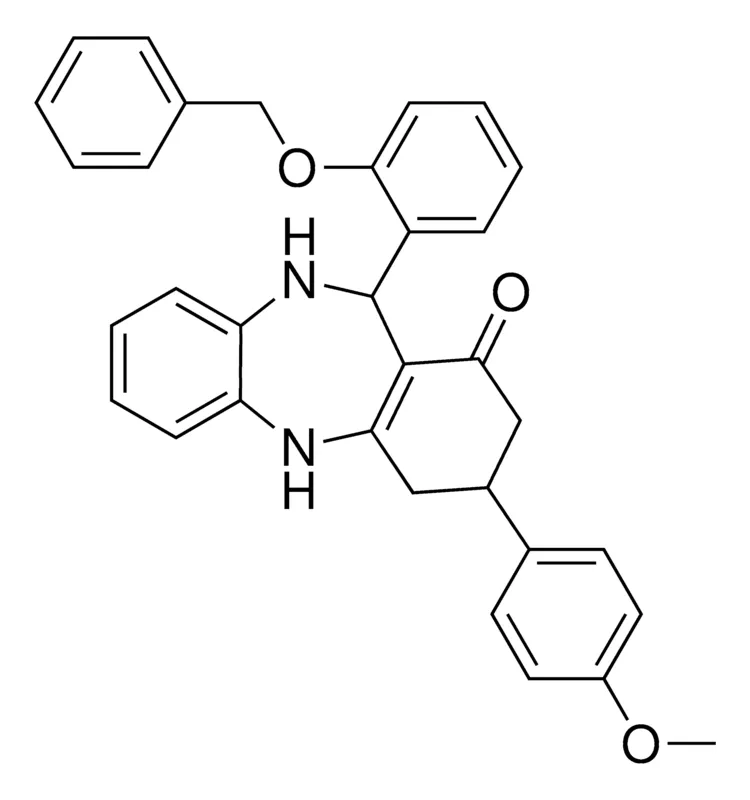 Sigma-Aldrich 11(2-BENZYLOXY-PH)-3-(4-MEO-PH)-2,3,4,5,10,11-6H-DIBENZO(B,E)(1,4)DIAZEPIN-1-ONE，AldrichCPR