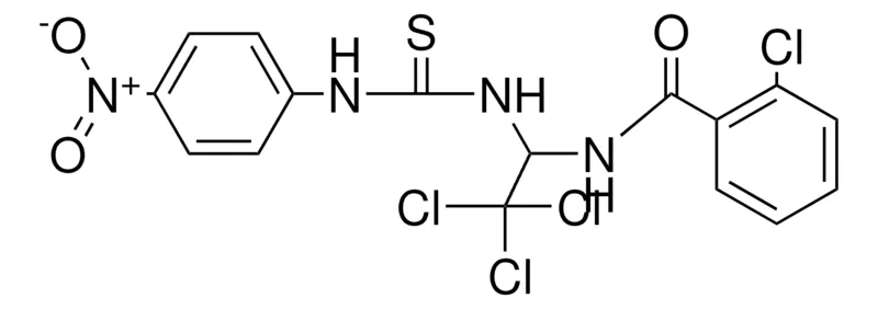 Sigma-Aldrich 2-CHLORO-N-(2,2,2-TRICHLORO-1-(3-(4-NITRO-PHENYL)-THIOUREIDO)-ETHYL)-BENZAMIDE，AldrichCPR
