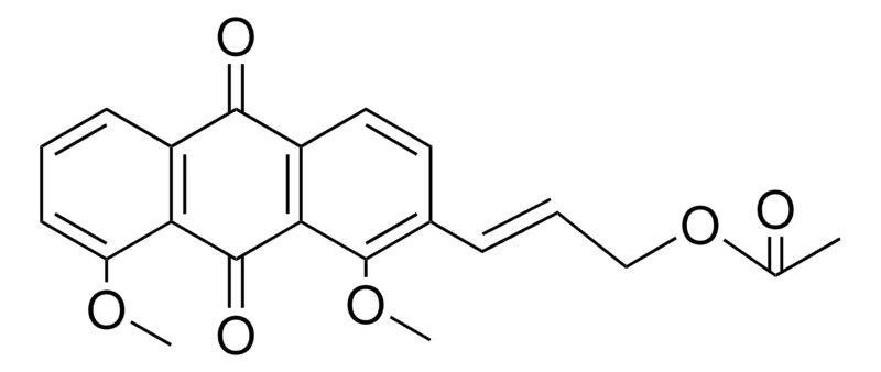Sigma-Aldrich ACETIC ACID 3-(1,8-DIMETHOXY-9,10-DIOXO-9,10-DIHYDRO-ANTHRACEN-2-YL)-ALLYL ESTER,AldrichCPR