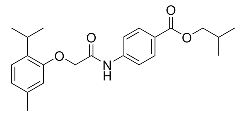 Sigma-Aldrich 4-(2-(2-ISOPROPYL-5-METHYL-PHENOXY)-ACETYLAMINO)-BENZOIC ACID ISOBUTYL ESTER,AldrichCPR