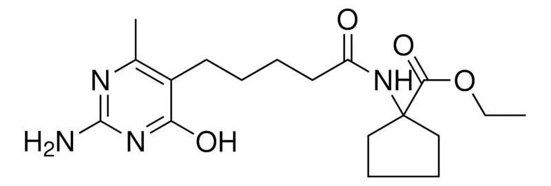 Sigma-Aldrich ET 1((5-(2-AMINO-4-HO-6-ME-5-PYRIMIDINYL)PENTANOYL)AMINO)CYCLOPENTANECARBOXYLATE，AldrichCPR