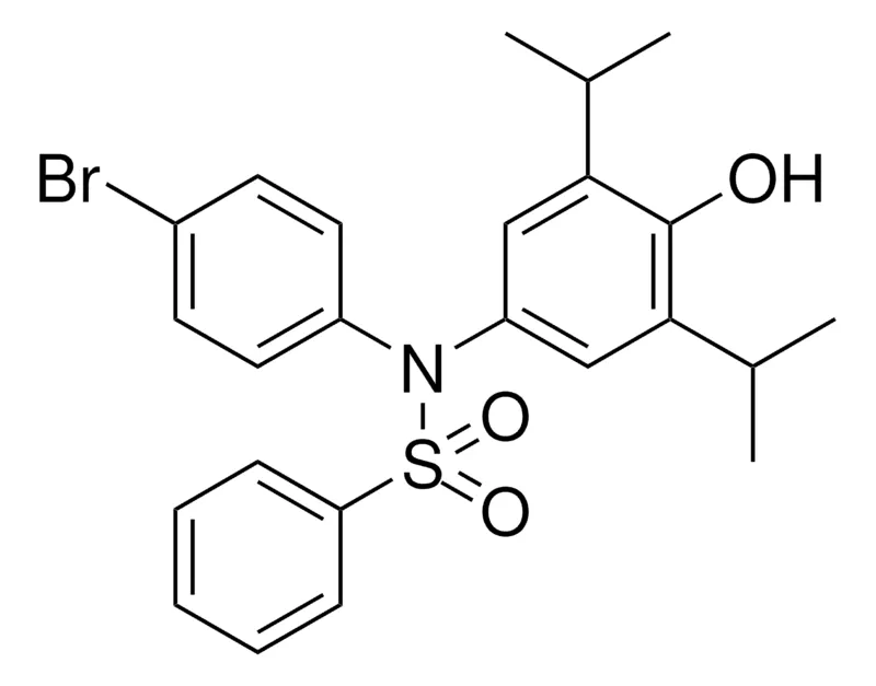 Sigma-Aldrich N-(4-BROMO-PHENYL)-N-(4-HYDROXY-3,5-DIISOPROPYL-PHENYL)-BENZENESULFONAMIDE,AldrichCPR