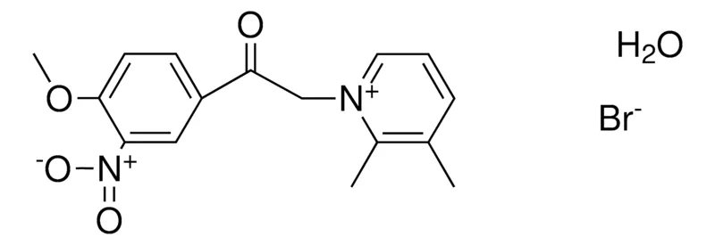 Sigma-Aldrich 1-(2-(4-METHOXY-3-NITRO-PH)-2-OXO-ET)-2,3-DIMETHYL-PYRIDINIUM, BROMIDE HYDRATE,AldrichCPR