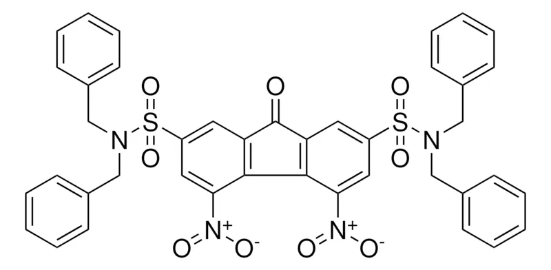 Sigma-Aldrich 4,5-DINITRO-9-OXO-9H-FLUORENE-2,7-DISULFONIC ACID BIS-DIBENZYLAMIDE,AldrichCPR
