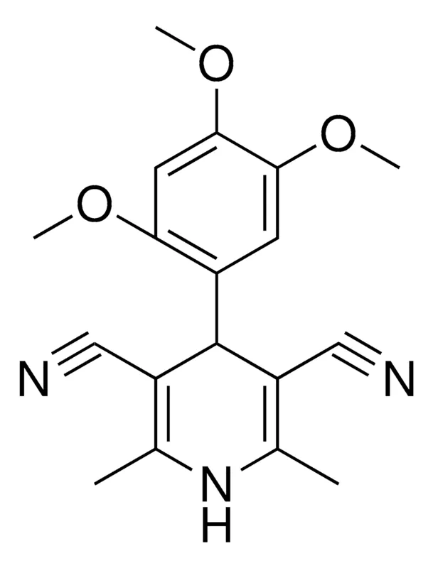 Sigma-Aldrich 2,6-DIMETHYL-4-(2,4,5-TRIMETHOXY-PHENYL)-1,4-DIHYDRO-PYRIDINE-3,5-DICARBONITRILE,AldrichCPR