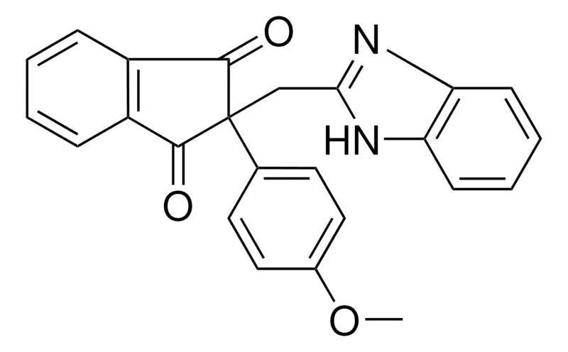 Sigma-Aldrich 2-(1H-BENZOIMIDAZOL-2-YLMETHYL)-2-(4-METHOXY-PHENYL)-INDAN-1,3-DIONE,AldrichCPR