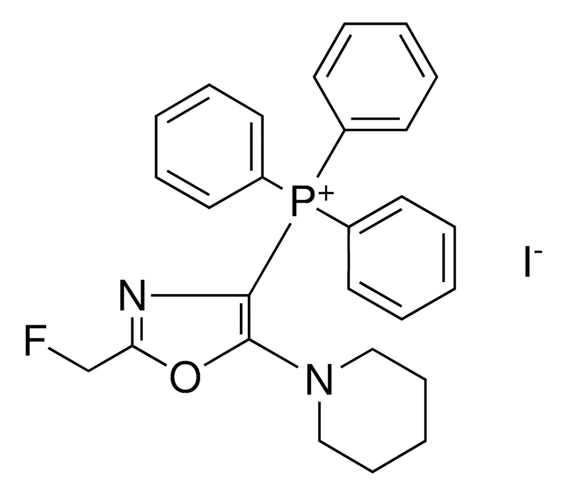 Sigma-Aldrich (2-FLUOROMETHYL-5-PIPERIDIN-1-YL-OXAZOL-4-YL)-TRIPHENYL-PHOSPHONIUM, IODIDE,AldrichCPR