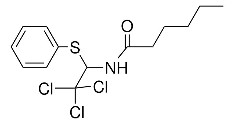 Sigma-Aldrich HEXANOIC ACID (2,2,2-TRICHLORO-1-PHENYLSULFANYL-ETHYL)-AMIDE,AldrichCPR