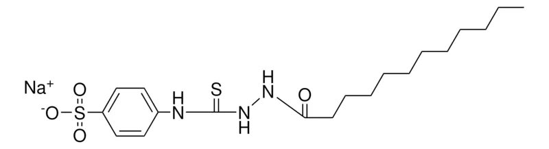 Sigma-Aldrich 1-DODECANOYL-4-(4-SULFOPHENYL)-3-THIOSEMICARBAZIDE, SODIUM SALT,AldrichCPR