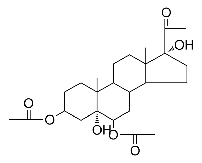Sigma-Aldrich 5,17-ALPHA-DIHYDROXY-20-OXO-5-ALPHA-PREGNANE-3-BETA,6-BETA-DIYL DIACETATE,AldrichCPR