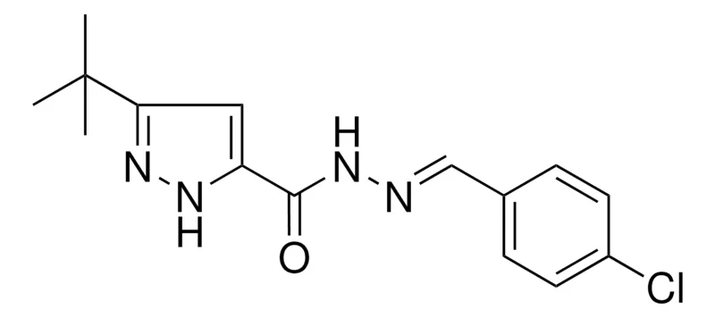 Sigma-Aldrich 5-TERT-BUTYL-2H-PYRAZOLE-3-CARBOXYLIC ACID (4-CHLORO-BENZYLIDENE)-HYDRAZIDE,AldrichCPR