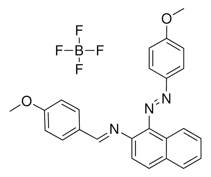 Sigma-Aldrich N-(4-METHOXYBENZYLIDENE)-N-(1-(4-METHOXYPHENYLAZO)-2-NAPHTHYL)AMINE BF4，AldrichCPR